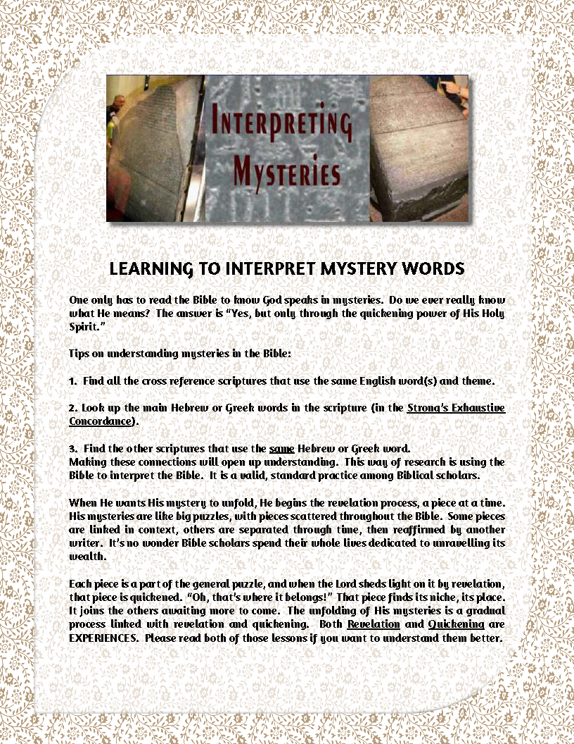 InterpretingMysteries Page 1