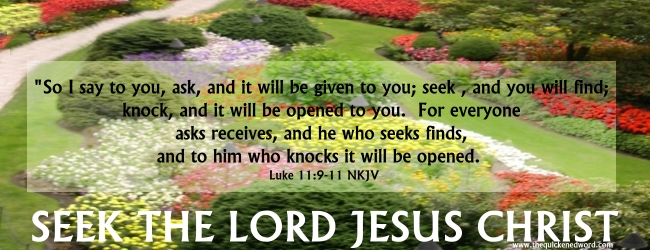 WHILE HE MAY BE FOUND