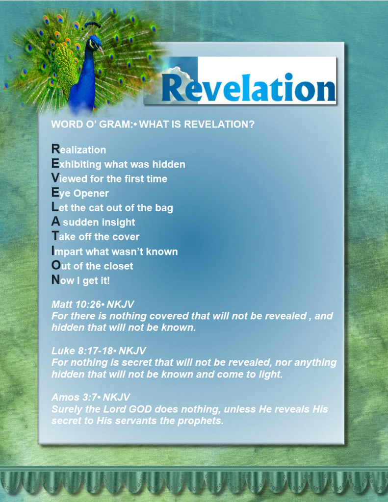 What is Revelation? – The Quickened Word