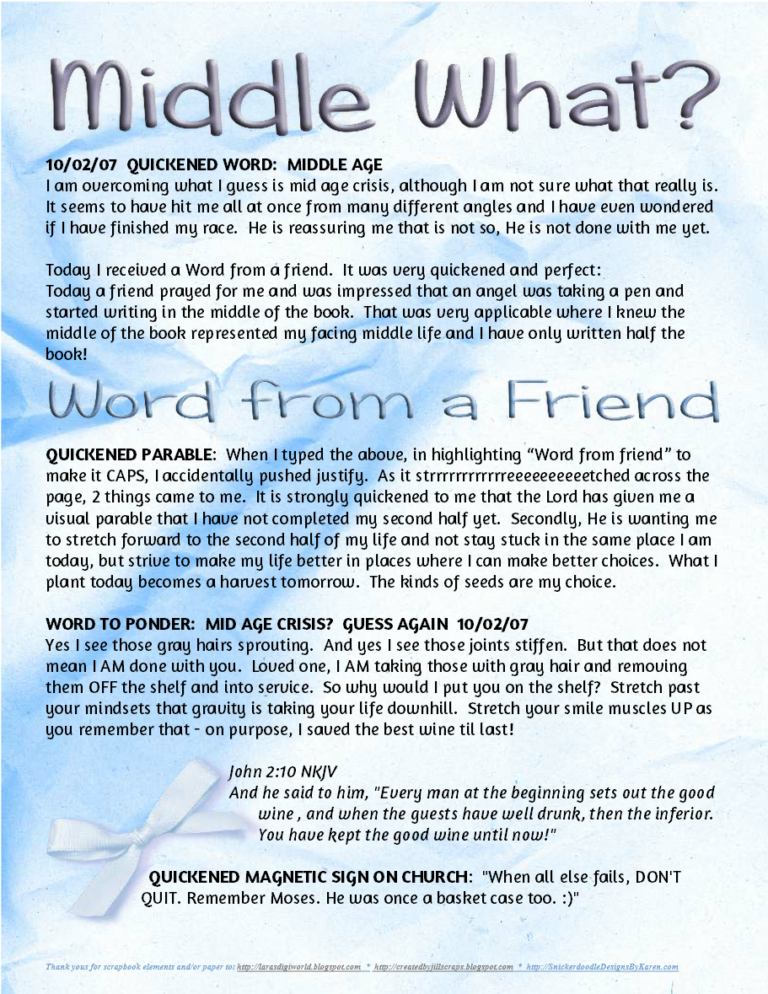What is Quickening – The Quickened Word