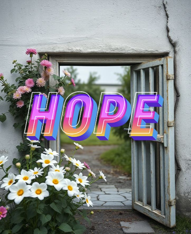 HIS CANDLE OF HOPE